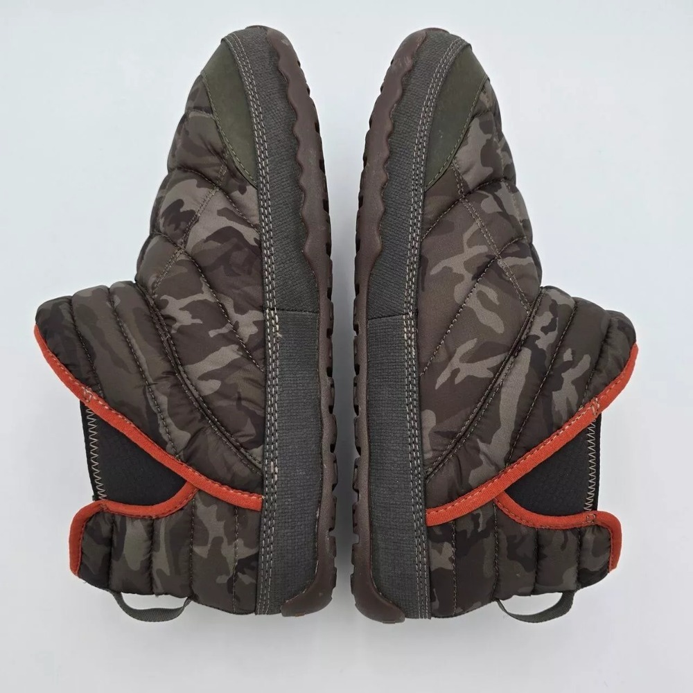 LL Bean Mountain Classic Quilted Ankle Boots II Men's Size 11 Loden Camo Slip On - Picture 7 of 7